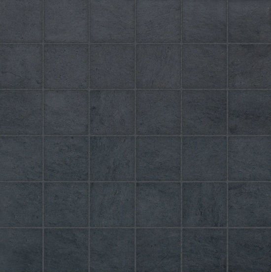 Floor Tiles Cinq Black Matte 13" x 13"