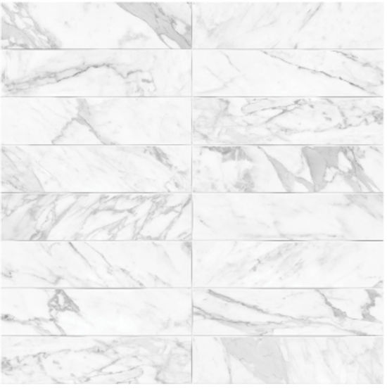 Wall Tiles Raffino Bianco Vita Matte 3" x 12"