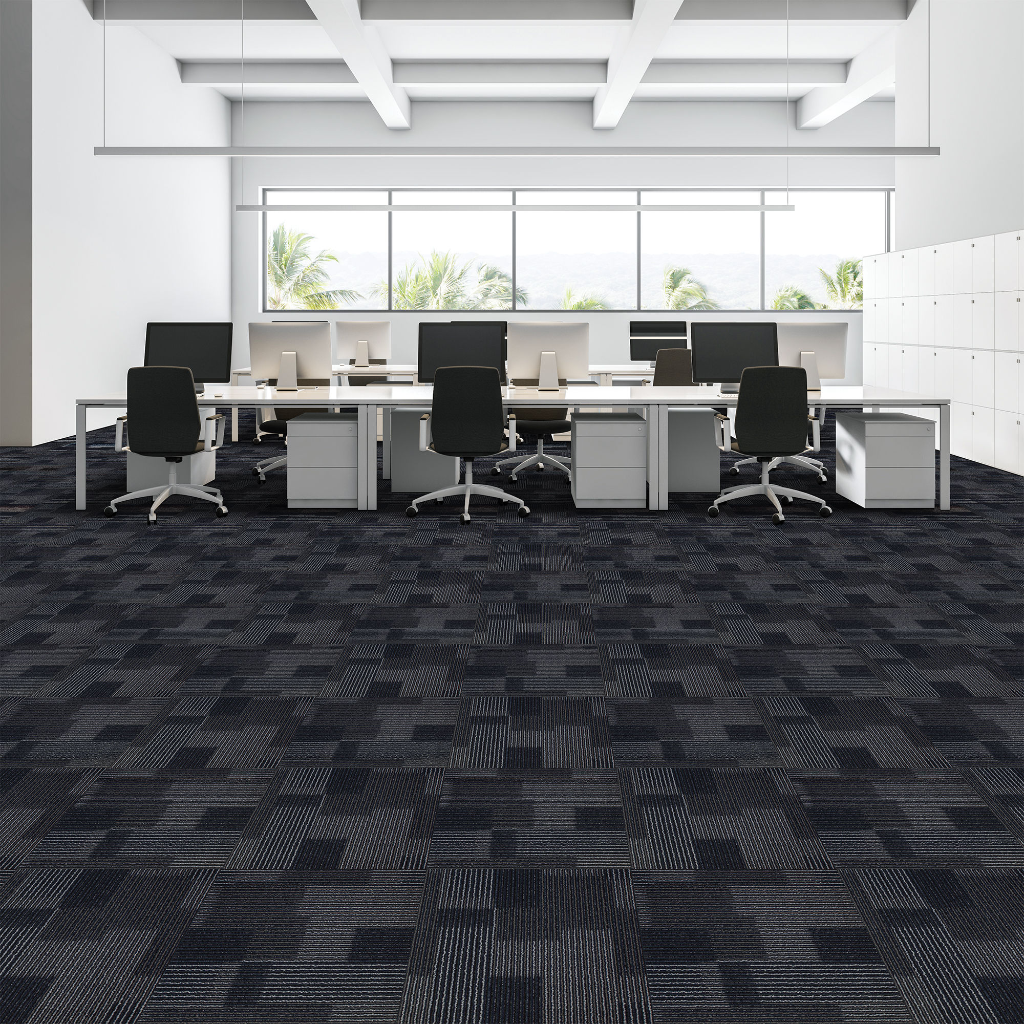 Office Carpet Tiles In Deliver and Set Up