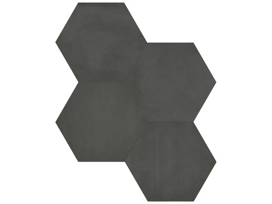 Floor Tile Form Graphite Matte 7" x 7-3/4"