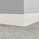 Millwork Wall Finishing System - MW TG1 X62 Ledge 6" #TG1 Snowbound - Wall Base 8' (Pack of 5)