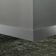 Millwork Wall Finishing System - MW 38 S25 Monument 2-1/2" #38 Pewter - Wall Base 8' (Pack of 8)