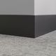 Millwork Wall Finishing System - MW 40 FS8 Exhibit 8" #40 Black - Wall Base 8' (Pack of 4)