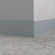 Millwork Wall Finishing System - MW 262 FS6 Exhibit 6" #262 Drizzle - Wall Base 8' (Pack of 8)