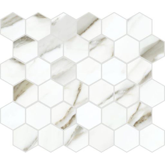 Floor Tiles Calacatta Borghini Matte 12" x 12" (8.61 sqft/box)