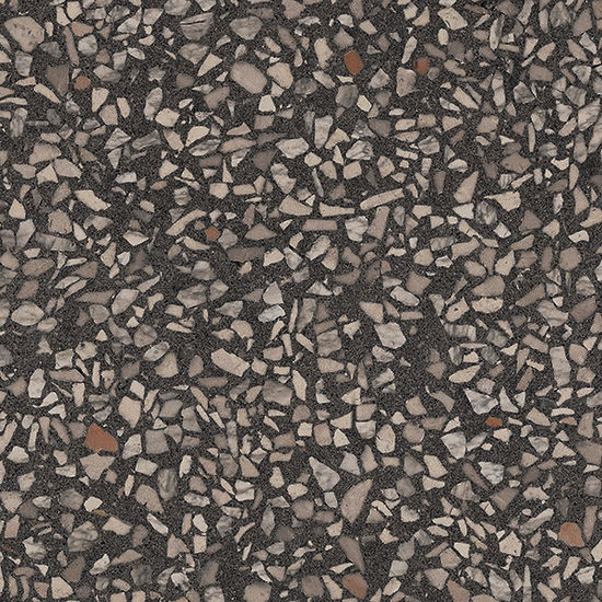 Floor Tiles Cement Mix Flake Dark Greige Matte 24" x 24"