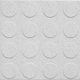 Tuile tactile de sécurité Dotti White Grey Mat Corund 8" x 8" (11.11 pi²/boîte)