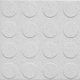 Tuile tactile de sécurité Dotti White Grey Mat Corund 8" x 8" (11.11 pi²/boîte)