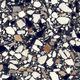 Floor Tiles Frammenti Nero Macro Natural 8" x 8"