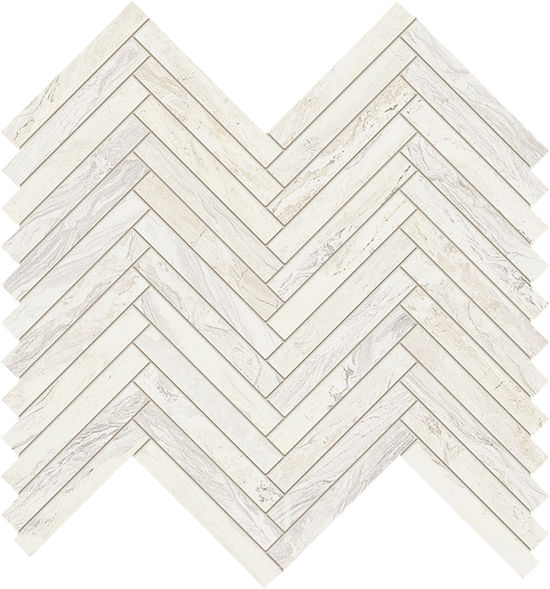 Floor Tiles Gemstone White Glossy 12" x 13"