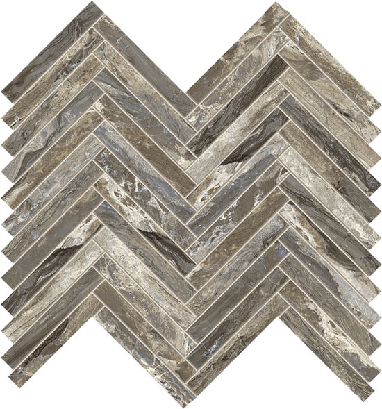 Floor Tiles Gemstone Taupe Glossy 12" x 13"