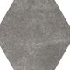 Floor Tiles Hexatile Cement Black Matte 7" x 8" (7.69 sqft/box)