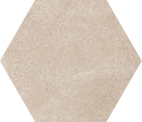Tuiles plancher Hexatile Cement Mink Mat 7" x 8" (7.69 pi²/boîte)