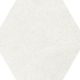 Tuiles plancher Hexatile Cement White Mat 7" x 8" (7.69 pi²/boîte)