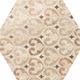 Floor Tiles Hexatile Cement Garden Sand Matte 7" x 8"