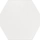 Tuiles plancher Hexatile Matte Blanco 7" x 8" (7.69 pi²/boîte)