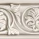 Wall Tiles Retroclassique Linen Polished Floral Listello 3" x 6"