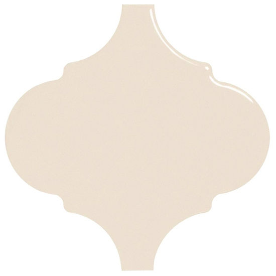 Wall Tiles Scale Alhambra Ivory Polished 5" x 5"