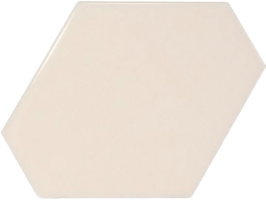 Wall Tiles Scale Benzene Cream Glossy 4-1/2" x 5"