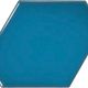 Wall Tiles Scale Benzene Electric Blue Glossy 4-1/2" x 5"
