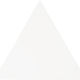 Wall Tiles Scale Triangolo White Glossy 4-1/2" x 5"