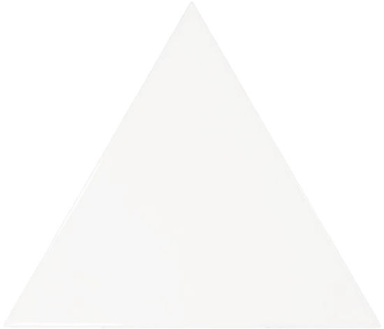 Tuiles murales Scale Triangolo White Lustré 4-1/2" x 5"