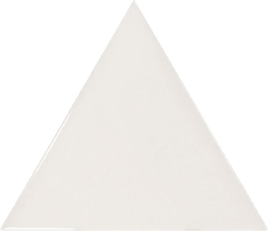 Wall Tiles Scale Triangolo Light Grey Glossy 4-1/2" x 5"