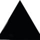 Wall Tiles Scale Triangolo Black Glossy 4-1/2" x 5"