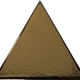 Wall Tiles Scale Triangolo Metallic Glossy 4-1/2" x 5"