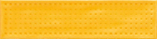 Wall Tiles Slash Yellow Glossy Textured 3" x 12"