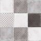 Wall Tiles Splendours Royal Grey Glossy 6" x 6"