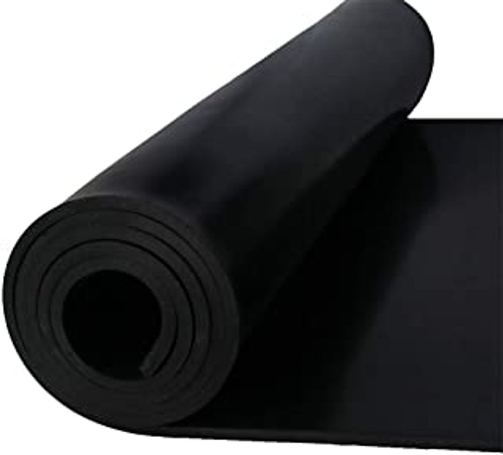 Fusion Carpet Underlayment Rubber Black 10 mm (12.5 sqyd/roll) (FB-10)