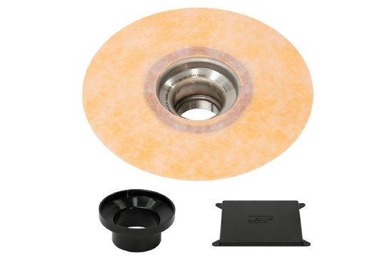 KERDI-DRAIN-F Flange Kit Stainless Steel (V2) with Threaded Outlet of 2"