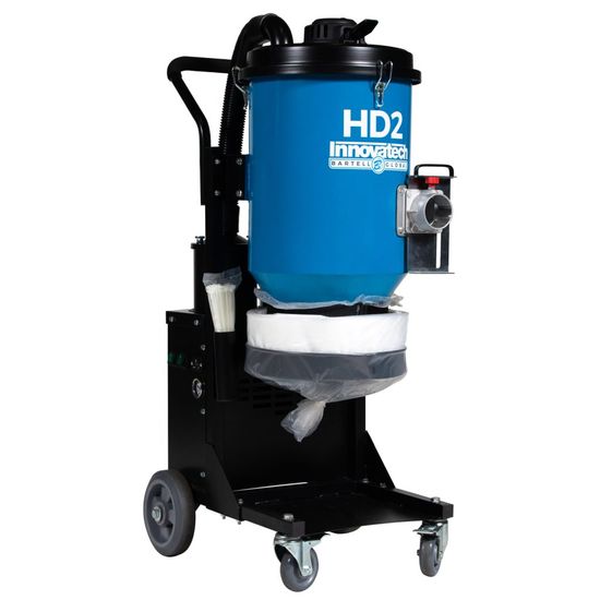 Two-Stage HEPA Dust Collector HD2 with Variable Suction Strength