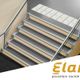 Tactile Tile Elan Tile with Bars Cultured Grey 12" x 12"