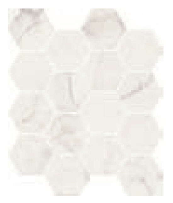 Floor Tiles Antica Carrara White Matte 11" x 13"