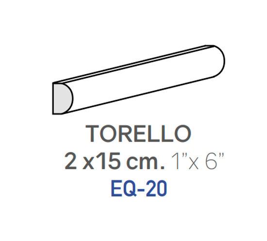 Tuiles plancher Masia Negro Torello 1" x 6" (paquet de 27)
