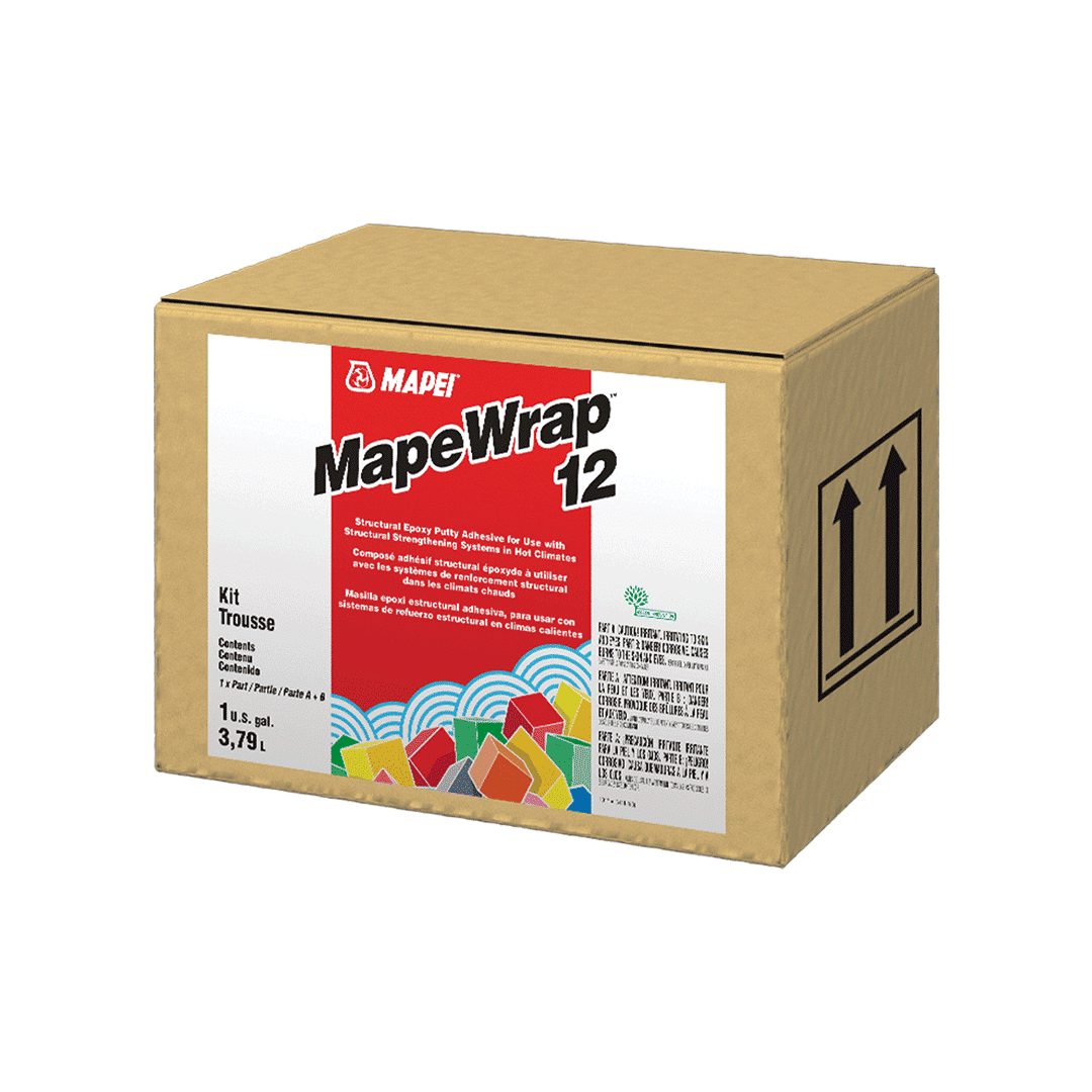 Mapei Mapewrap 12 Structural Epoxy Putty Adhesives Kit 3.79 L