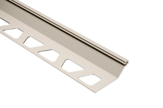 FINEC-SQ Profilé de finition et de protection des rebords aluminium crème 1/2" (12.5 mm) x 8' 2-1/2"