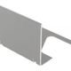 BARA-RWL Profilé radius de bordure de balcon aluminium gris classique 2-3/16" (55 mm) x 8' 2-1/2"
