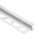 DECO-SGC Shower Support Profile for Glass Partitions Anodized Aluminum Satin 7/16" (11 mm) x 9/16" x 8' 2-1/2"