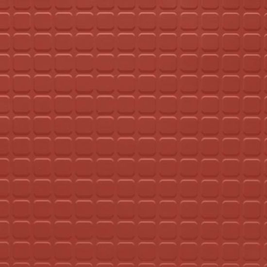 Rubber Tile Solid Color Raised Square #TG8 Spicy Chip 24" x 24"