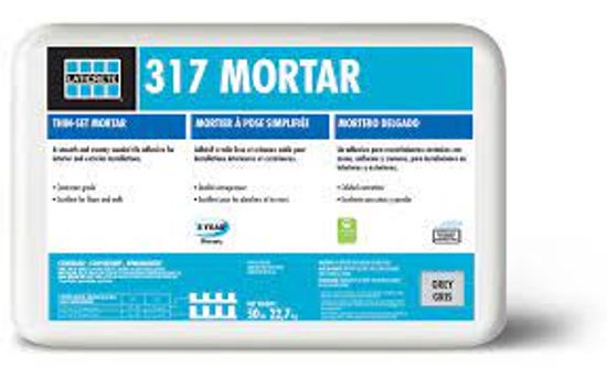 317 Mortier non modifié gris 50 lb