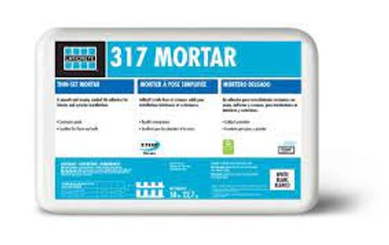 317 Mortier non modifié blanc 50 lb