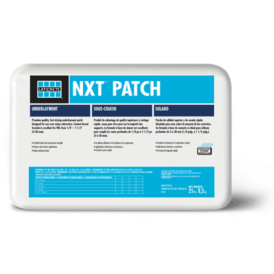 NXT Patch Sous-couche à séchage rapide 25 lb
