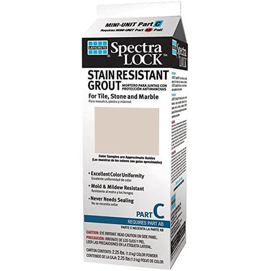 Spectralock Pro Premium Grout Part C Colored Powder #17 Marble Beige 2 lb