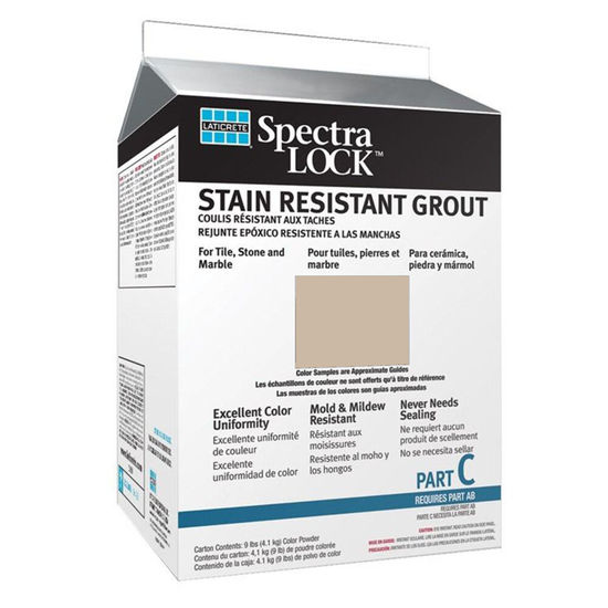 Spectralock Pro Premium Grout Part C Colored Powder #40 Latte 9 lb