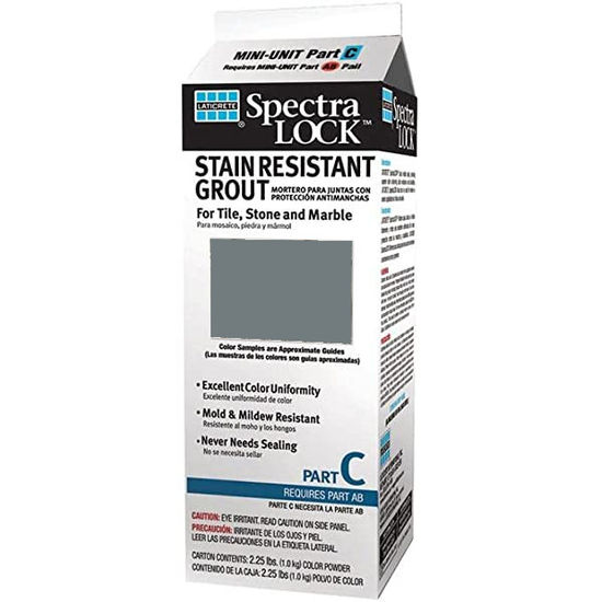 Spectralock Pro Premium Grout Part C Colored Powder #42 Platinum 2 lb