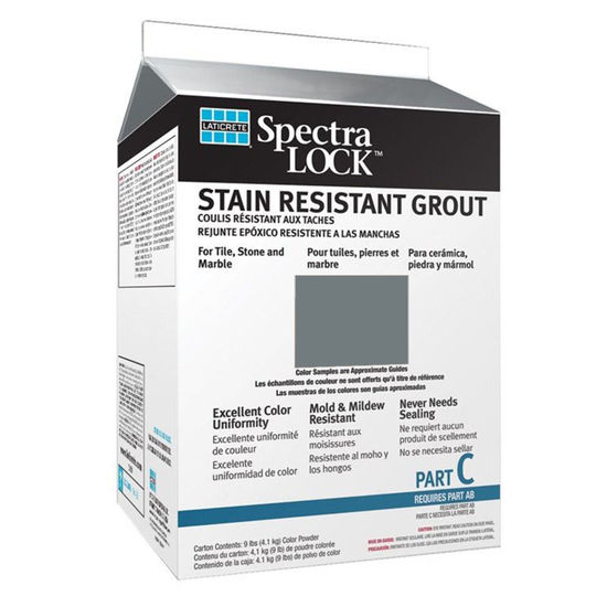 Spectralock Pro Premium Grout Part C Colored Powder #42 Platinum 9 lb