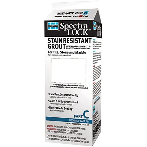 Laticrete - Spectralock Pro Premium Coulis Partie C Poudre colorée #44 ...